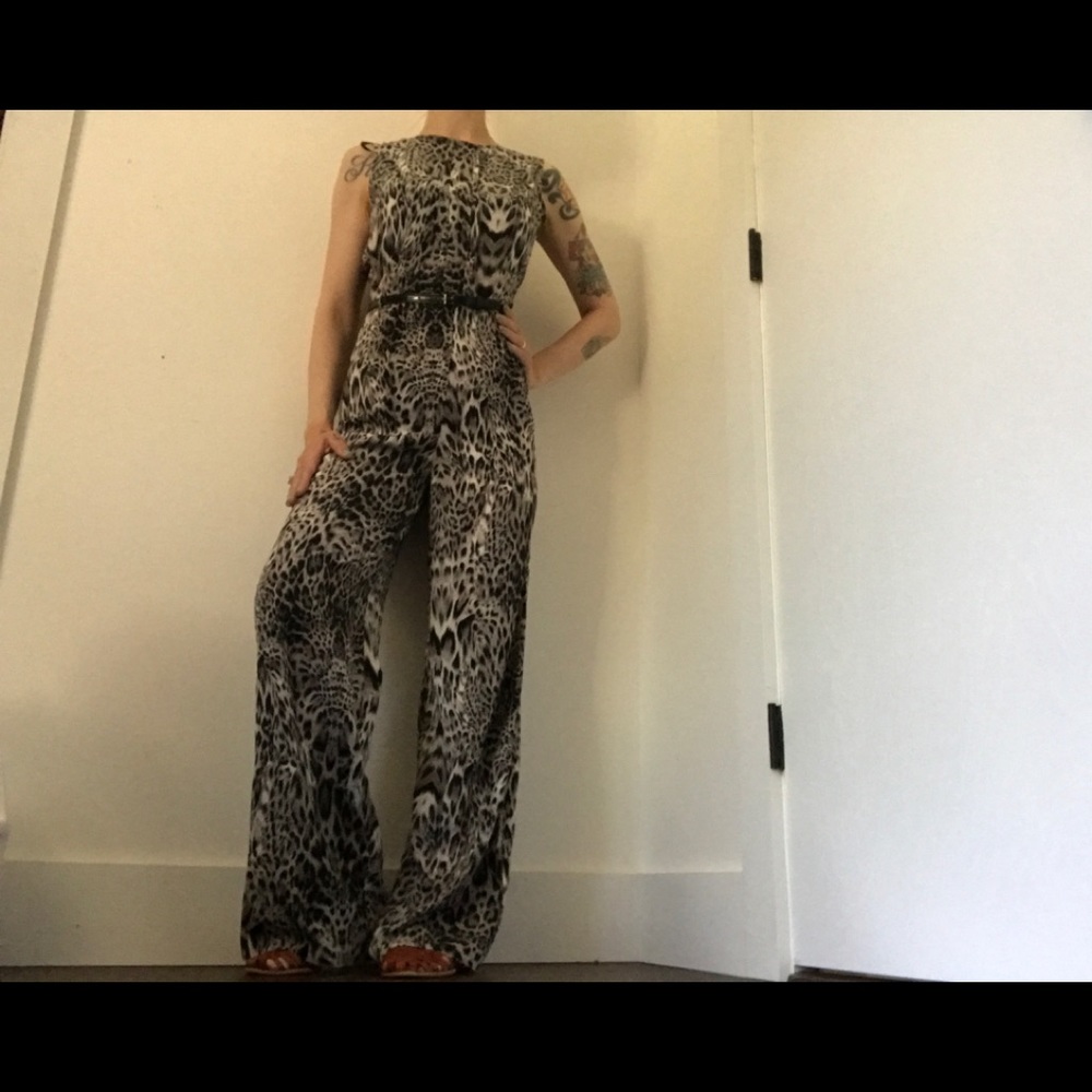 Forever 21 Leopard Print Jumpsuit - Picture 4 of 14